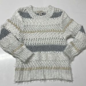 Peek Crocheted Sweater Size XS (2-3)